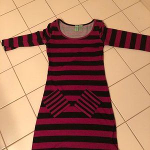 Women knit dress, stretchy